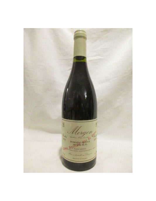 2000 - morgon - domaine savoye sur côte du py (fût de chêne) - rouge - beaujolais - Just Wines 