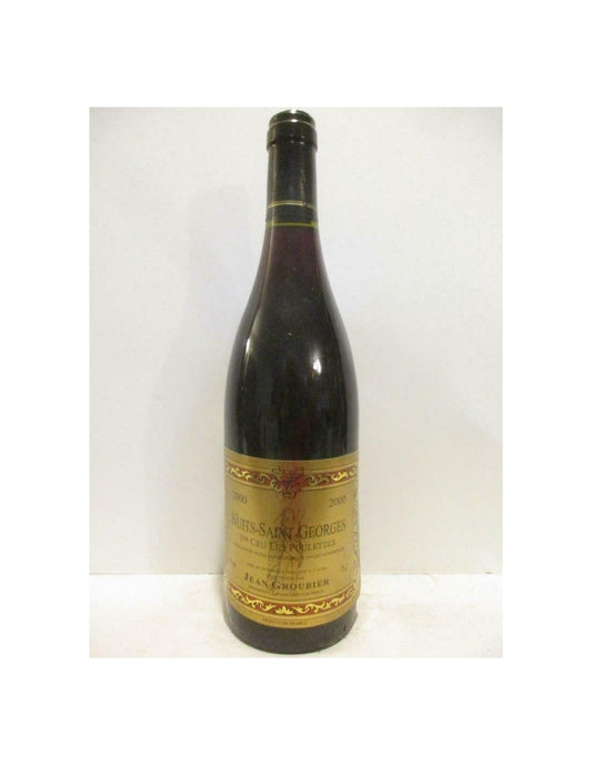 2000 - nuits saint-georges - jean groubier premier cru les poulettes - rouge - bourgogne - Just Wines 