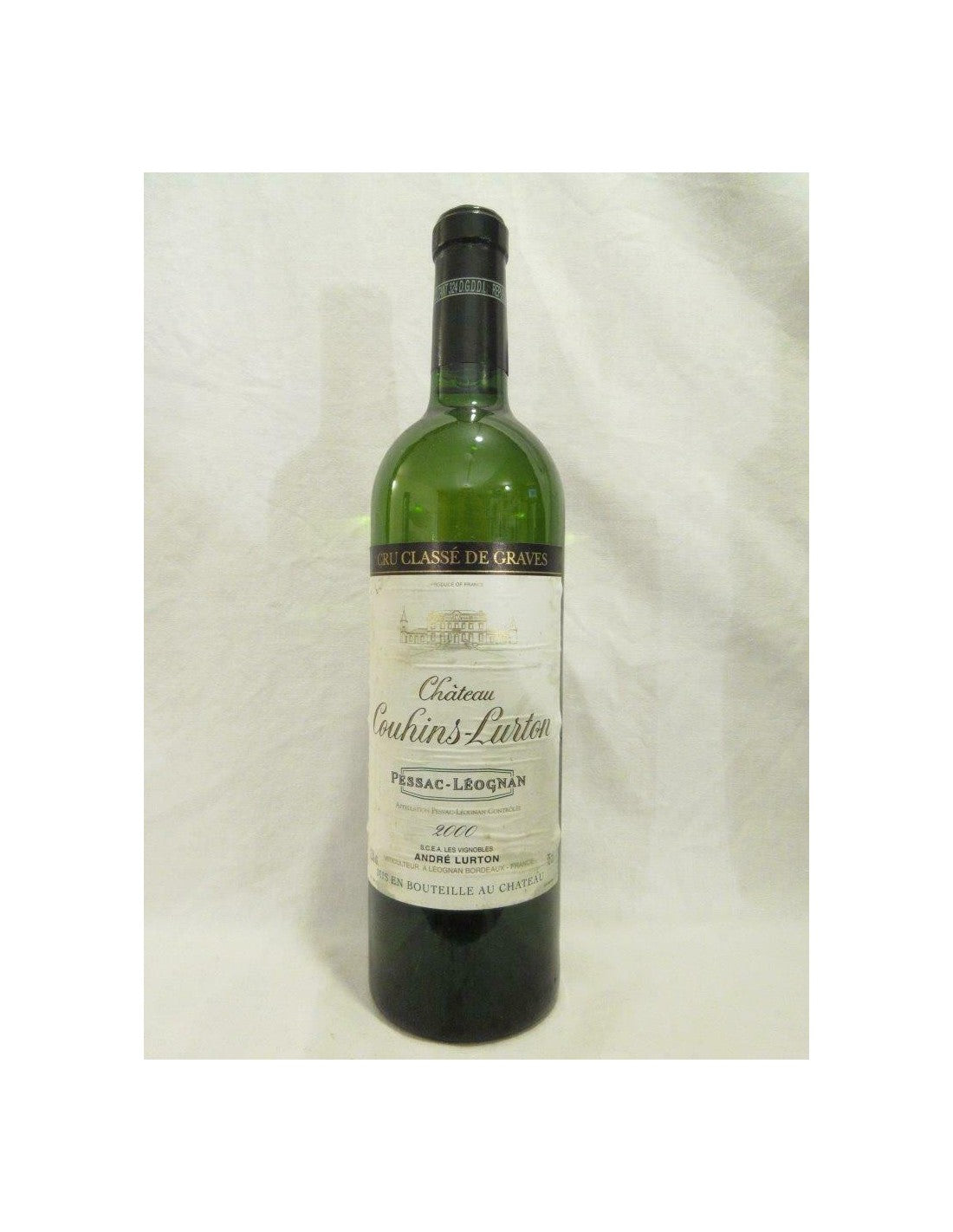 2000 - pessac-léognan - château couhins-lurton cru classé - blanc - bordeaux - Just Wines 