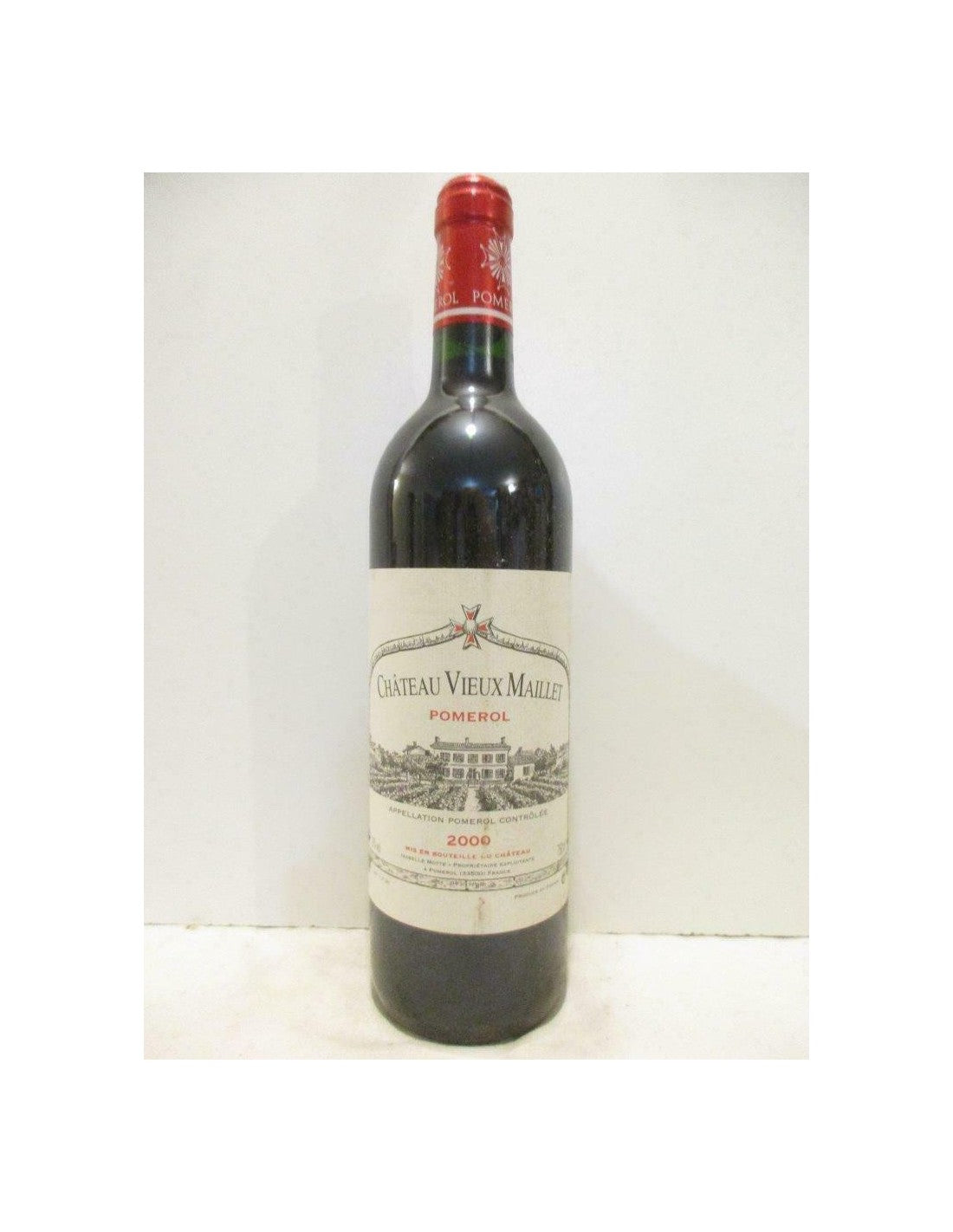 2000 - pomerol - château vieux maillet - rouge - bordeaux - Just Wines 