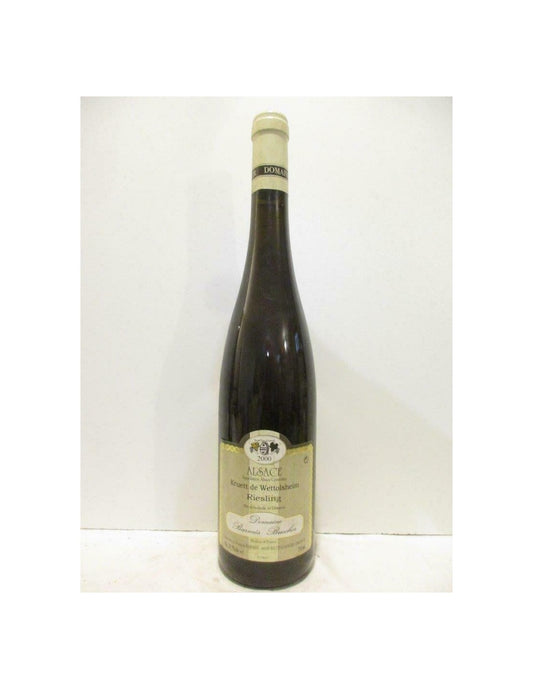 2000 - riesling - domaine barmès buecher kruett de wettolsheim - blanc - alsace - Just Wines 