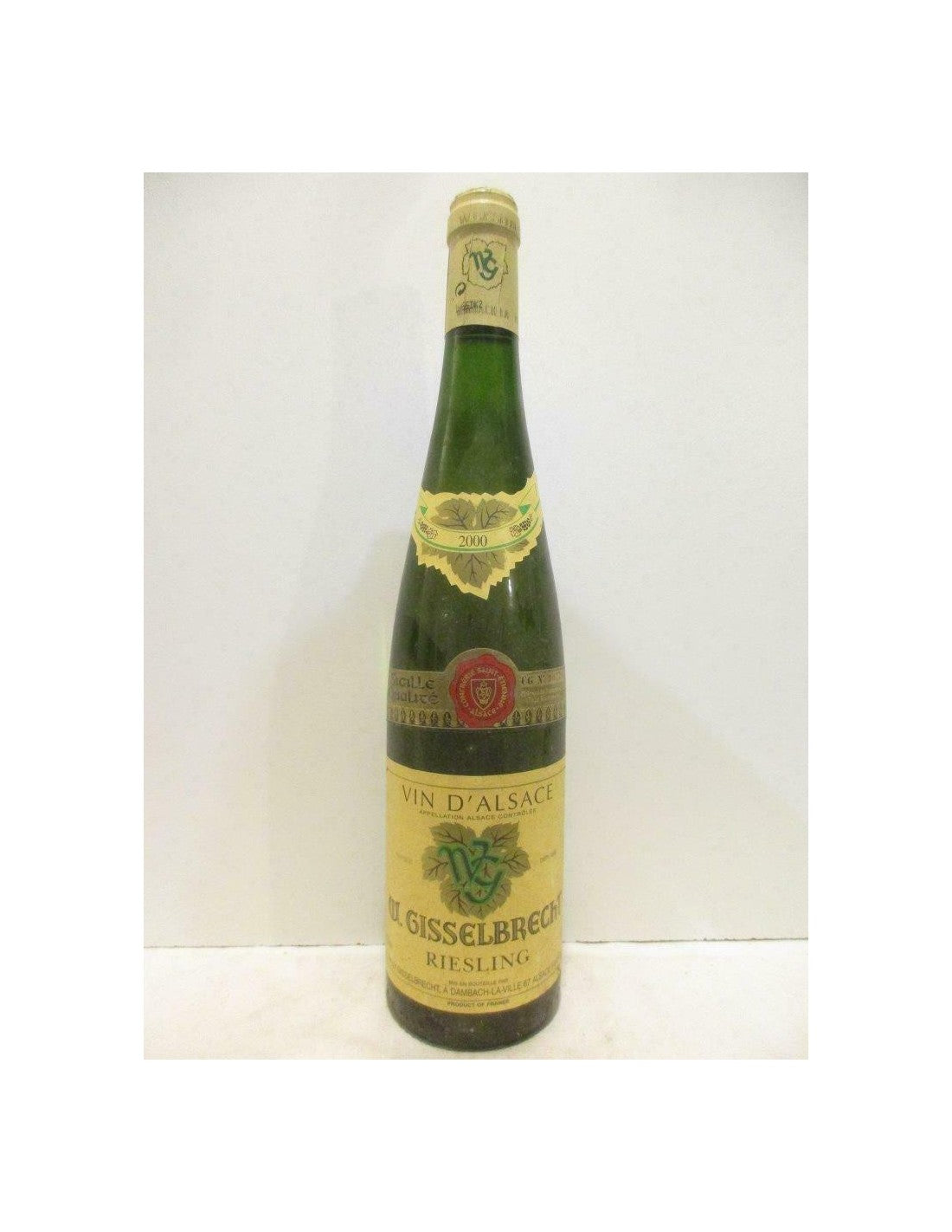 2000 - riesling - gisselbrecht - blanc - alsace - Just Wines 