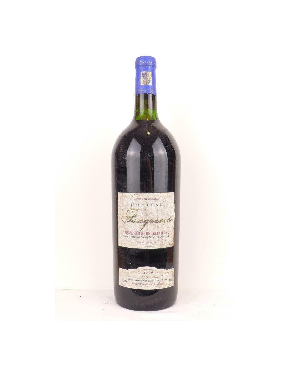 2000 - saint-émilion - château fongraves grand cru (etiquette sale) magnum 150 cl - rouge - bordeaux - Just Wines 