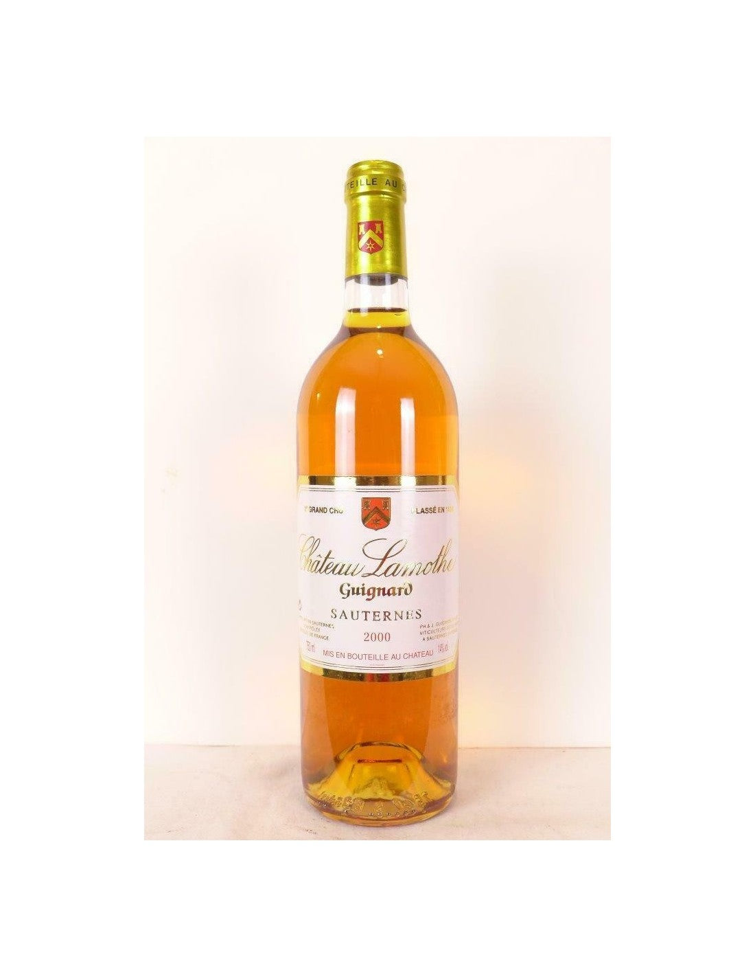 2000 - sauternes - château lamothe guignard grand cru classé - liquoreux - bordeaux - Just Wines 