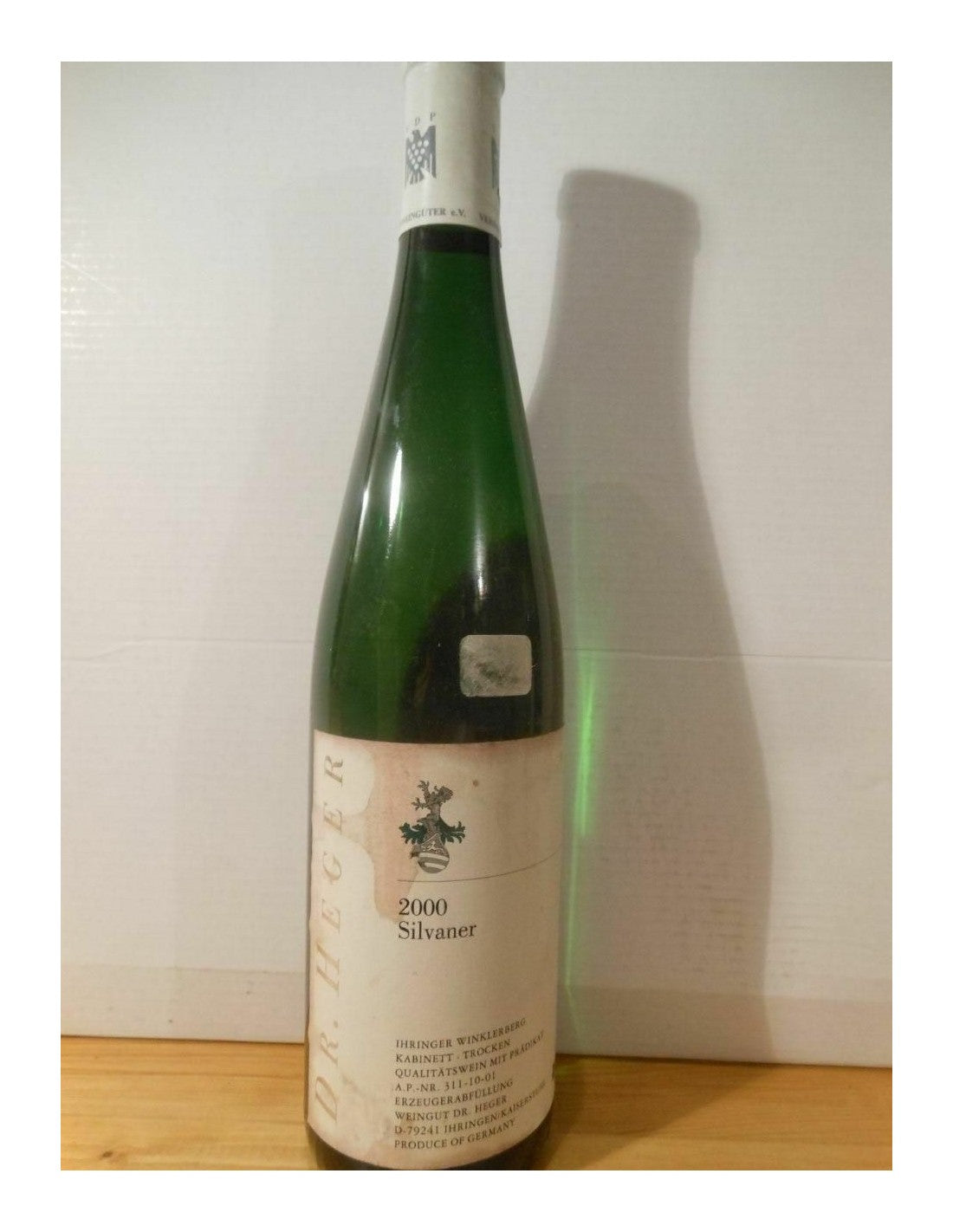 2000 - - weingut dr. Heger silvaner - blanc - baden allemagne - Just Wines 