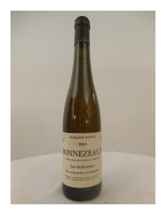 2001 - bonnezeaux - domaine renou les melleresses 50 cl - liquoreux - loire - anjou france - Just Wines 