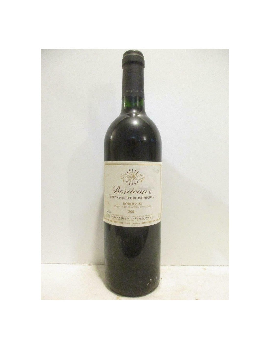 2001 - bordeaux - baron philippe de rothschild - rouge - bordeaux - Just Wines 