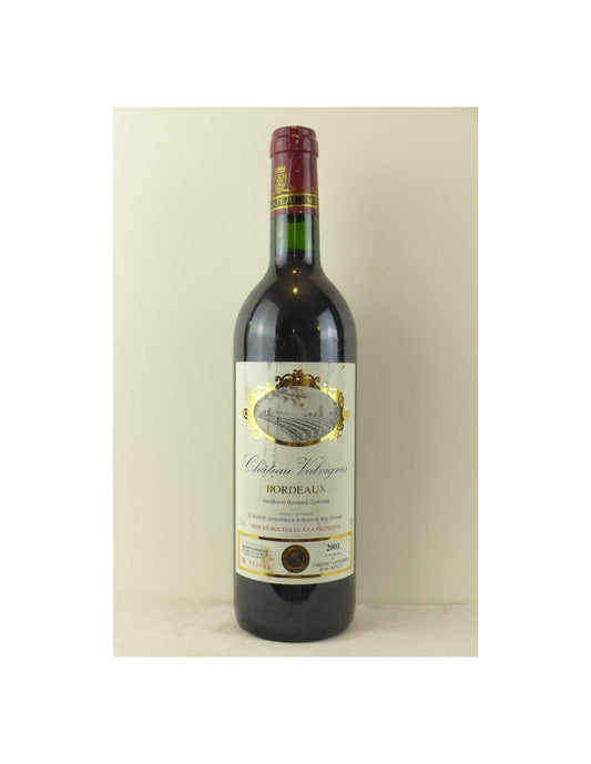 2001 - bordeaux supérieur - château valvignes - rouge - bordeaux - Just Wines 