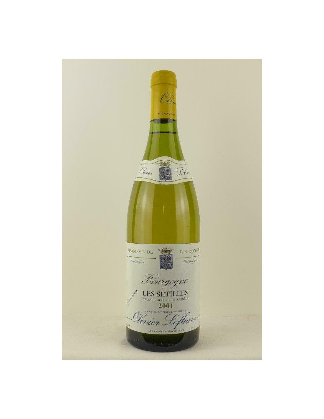 2001 - bourgogne - olivier leflaive les sétilles - blanc - bourgogne - Just Wines 