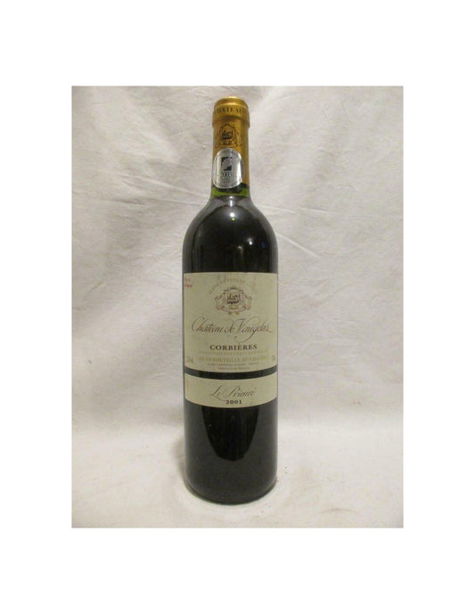 2001 - corbières - château de vaugelas le prieuré - rouge - languedoc - Just Wines 