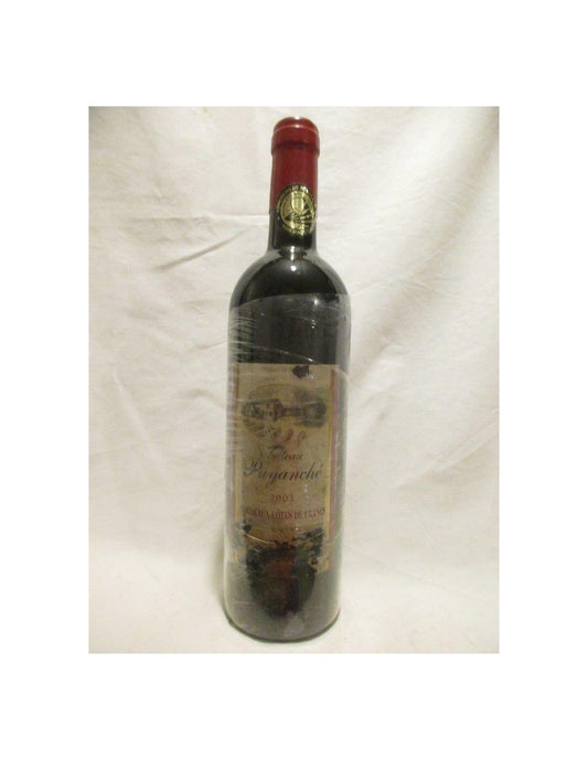 2001 - côtes de francs - château puyanche (étiquette abîmée) - rouge - bordeaux - Just Wines 