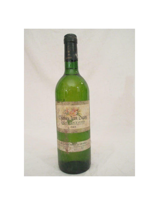 2001 - graves de vayres - château jean dugay - blanc - bordeaux - Just Wines 