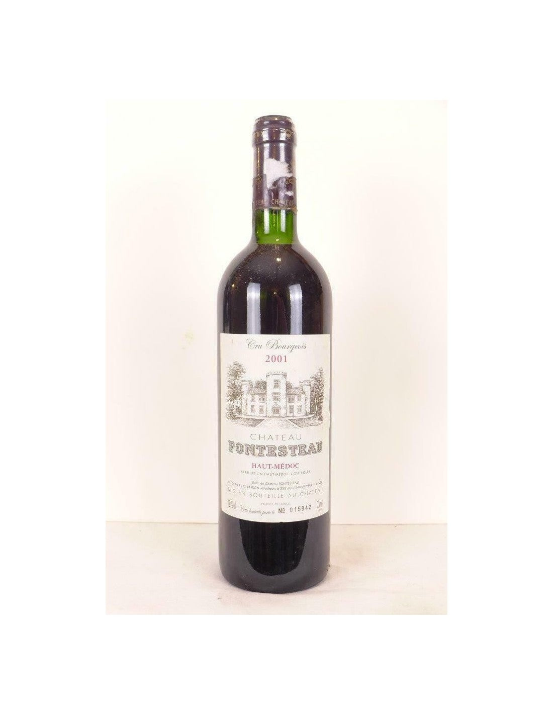 2001 - haut-médoc - château fontesteau cru bourgeois - rouge - bordeaux - Just Wines 