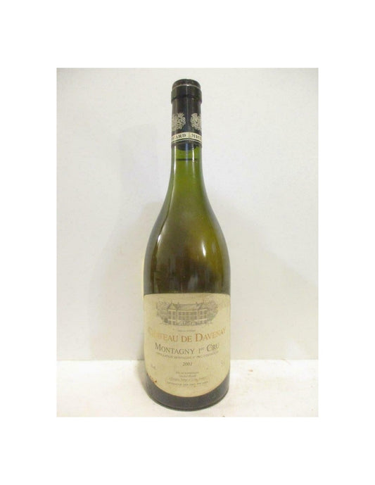 2001 - montagny - château de davenay premier cru - blanc - bourgogne - Just Wines 