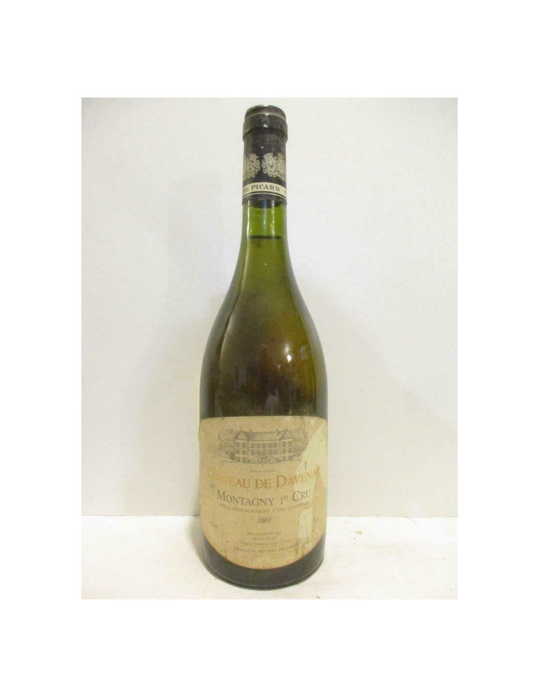 2001 - montagny - château de davenay premier cru (étiquette tâchée) - blanc - bourgogne - Just Wines 