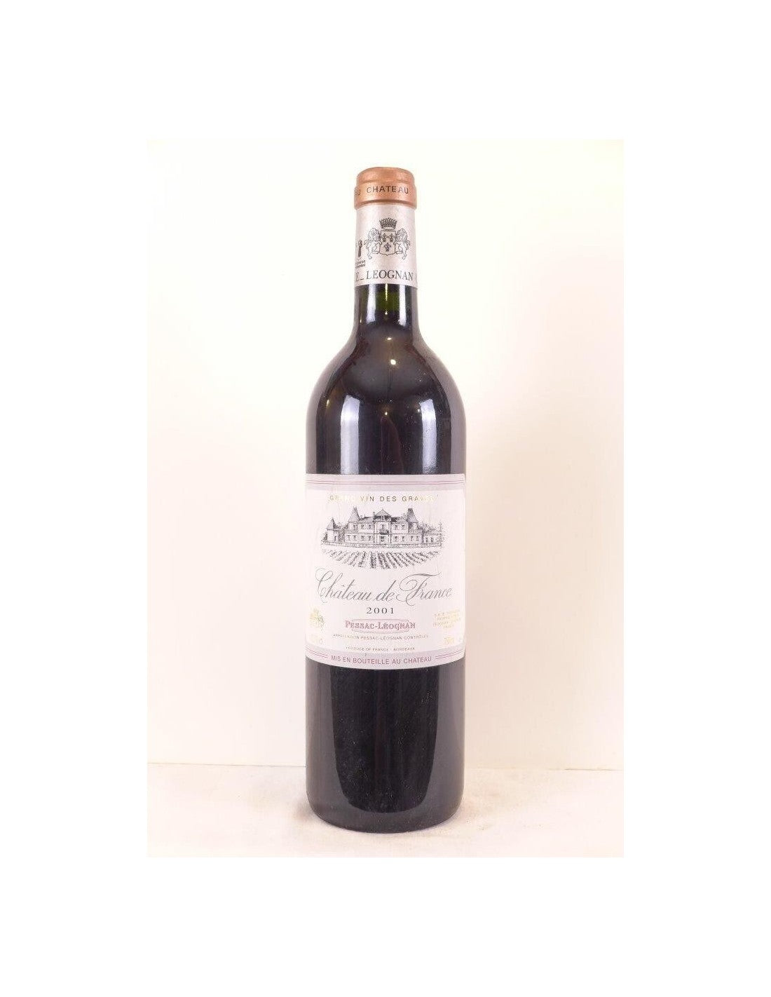 2001 - pessac-léognan - château de France - rouge - bordeaux - Just Wines 