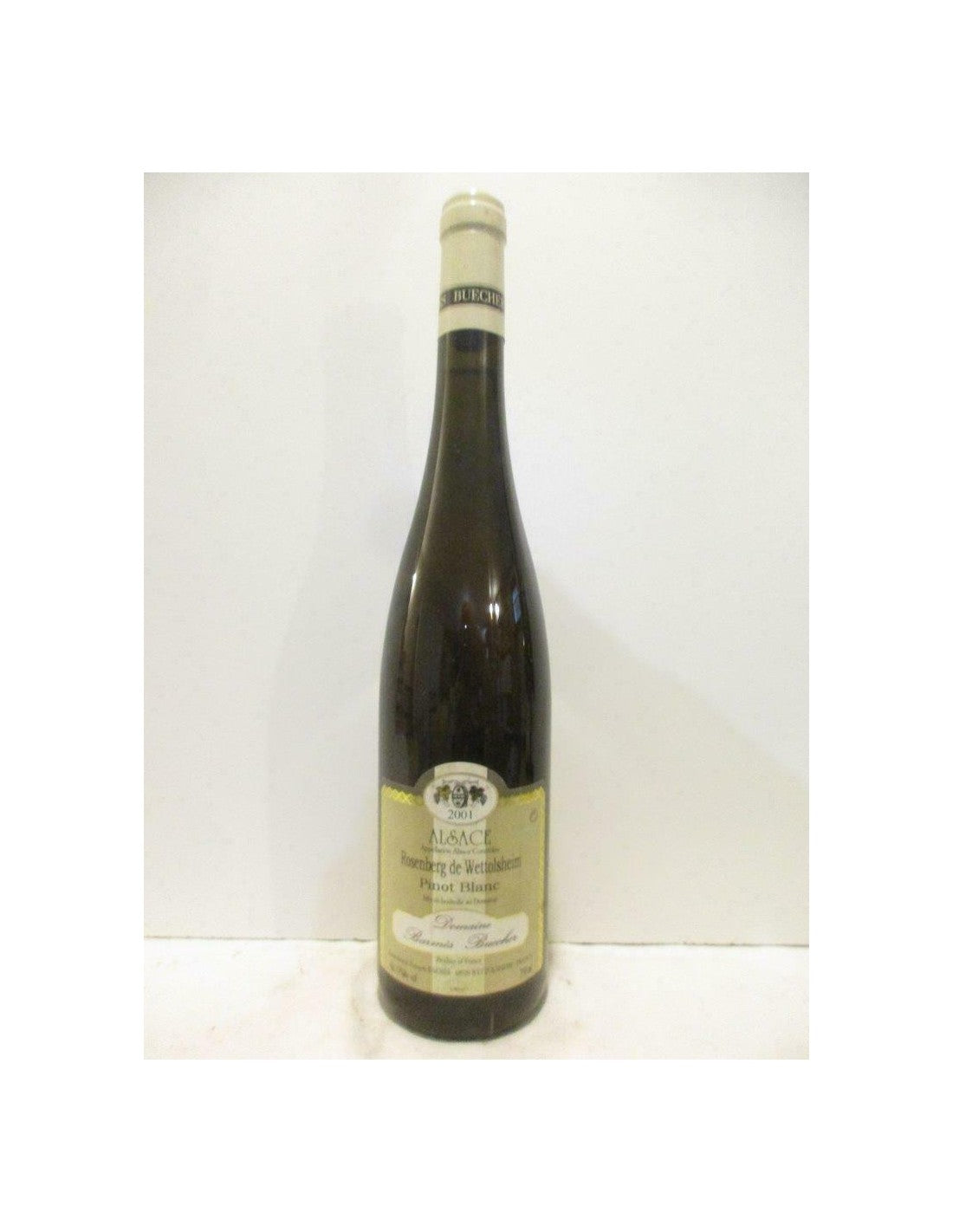 2001 - pinot blanc - domaine barmès buecher rosenberg de wettolsheim - blanc - alsace - Just Wines 