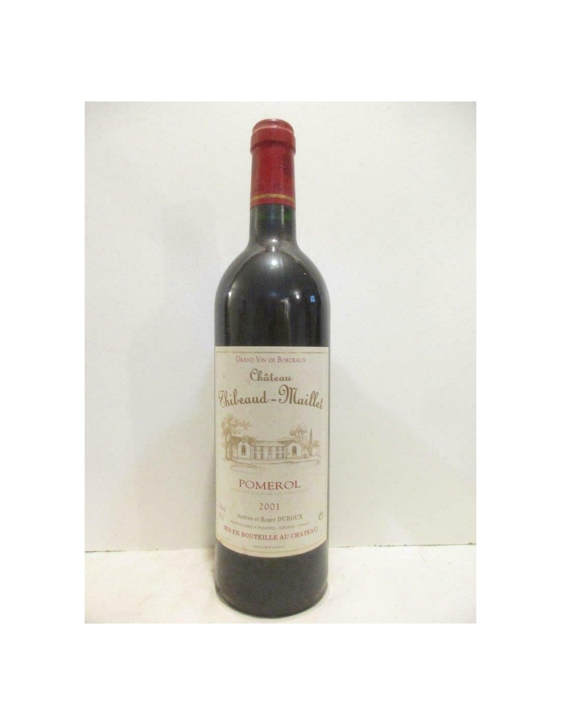 2001 - pomerol - château thibeaud-maillet - rouge - bordeaux - Just Wines 