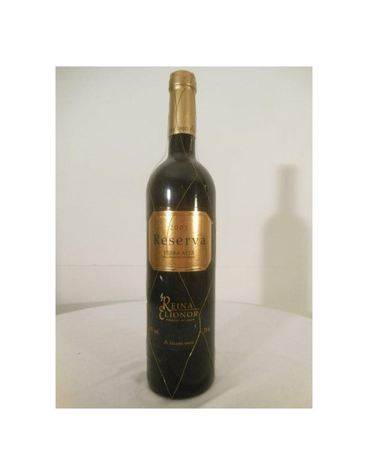 2001 - - reina elionor reserva - rouge - terra alta Espagne - Just Wines 