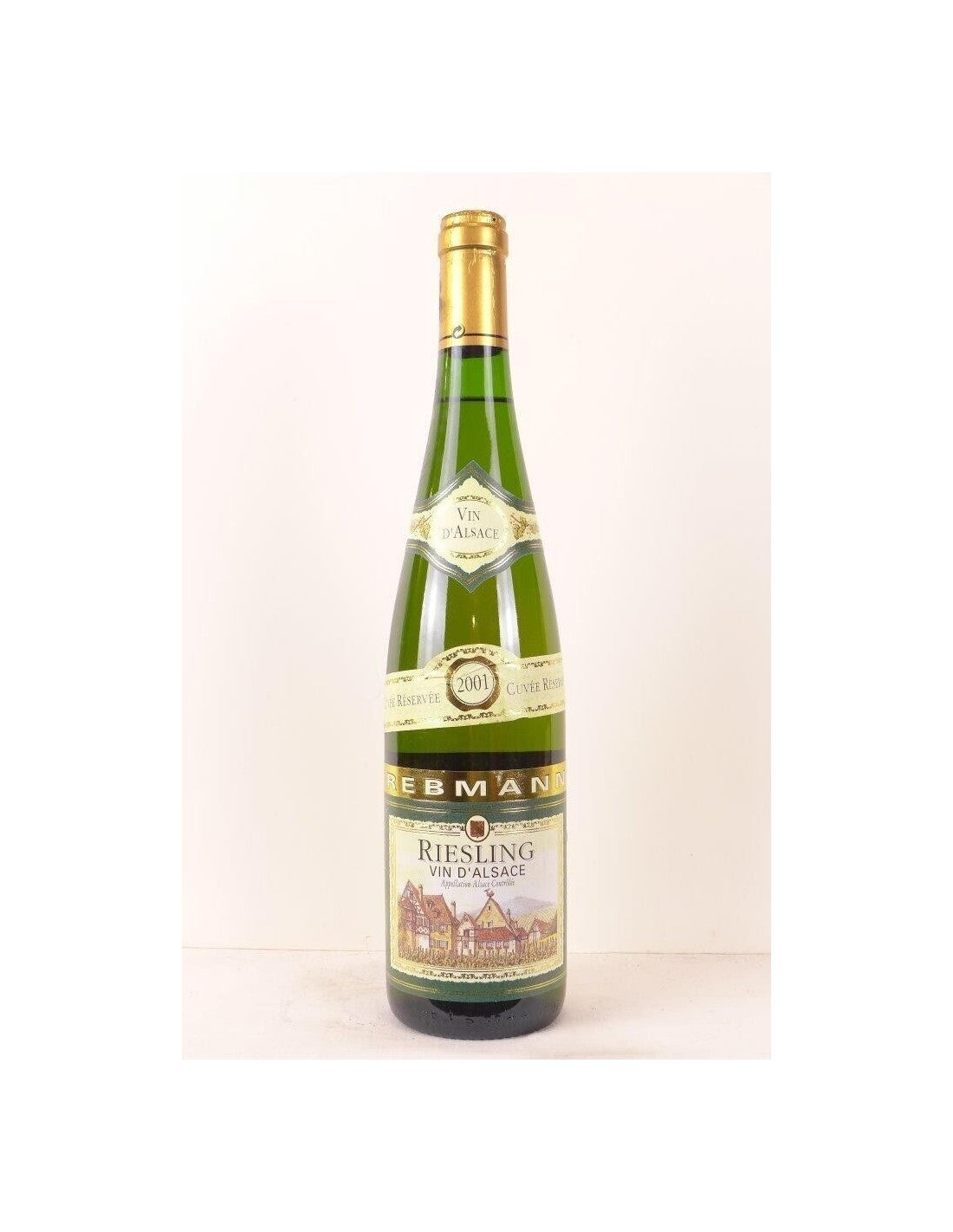 2001 - riesling - rebmann - blanc - alsace - Just Wines 