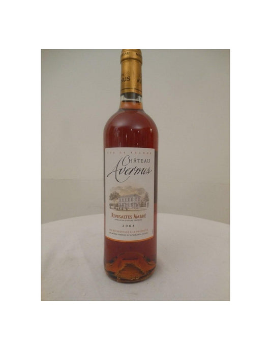 2001 - rivesaltes ambré - maîtres vignerons de tautavel château avernus - VD blanc - roussillon france - Just Wines 