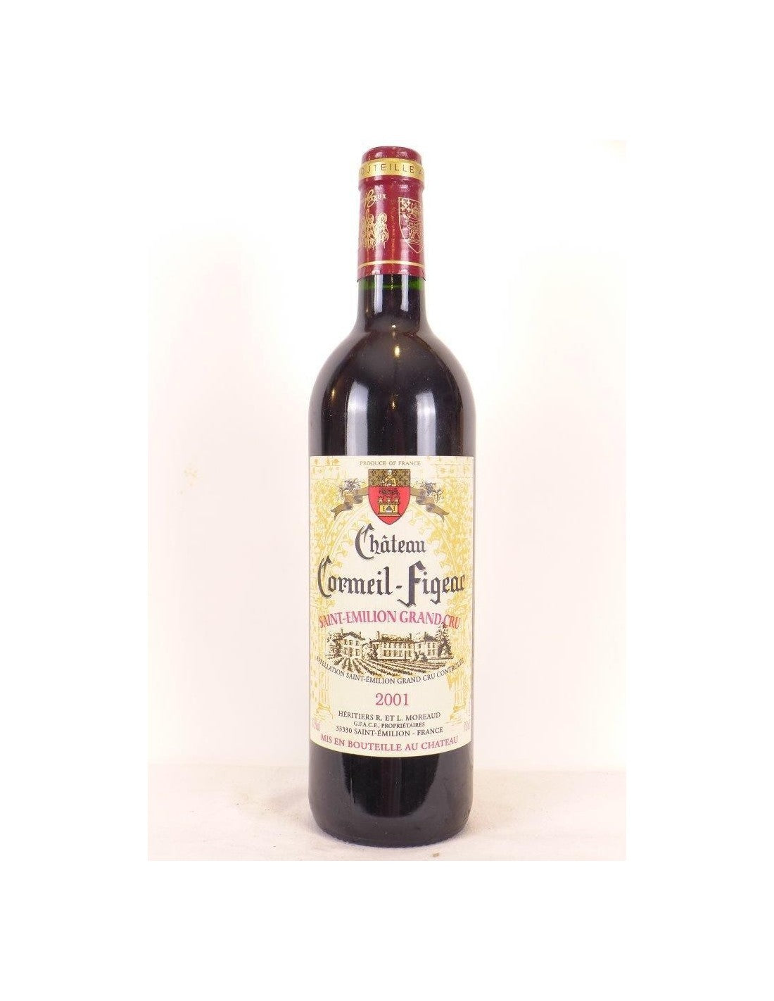 2001 - saint-émilion - château cormeil-figeac grand cru - rouge - bordeaux - Just Wines 