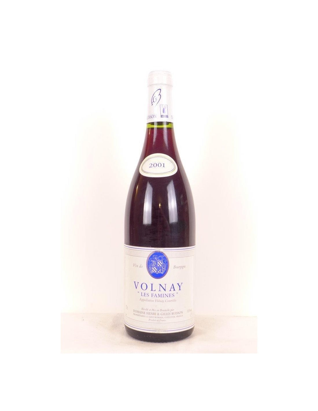 2001 - volnay - henri et gilles buisson les famines - rouge - bourgogne - Just Wines 