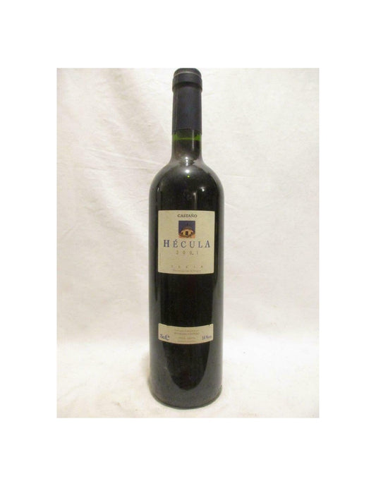 2001 - yecla - castano hecula - rouge - murcia Espagne - Just Wines 