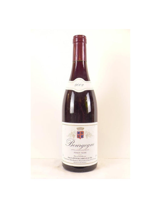 2002 - bourgogne - jean latour-labille - rouge - bourgogne - Just Wines 