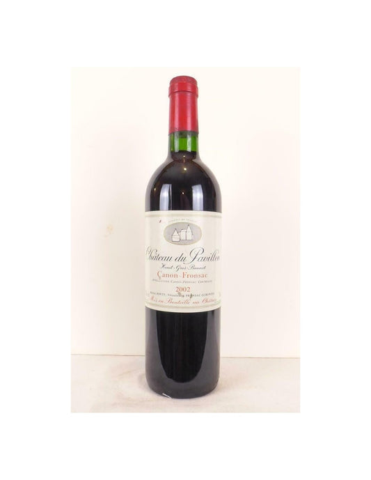 2002 - canon fronsac - château du pavillon - rouge - bordeaux - Just Wines 