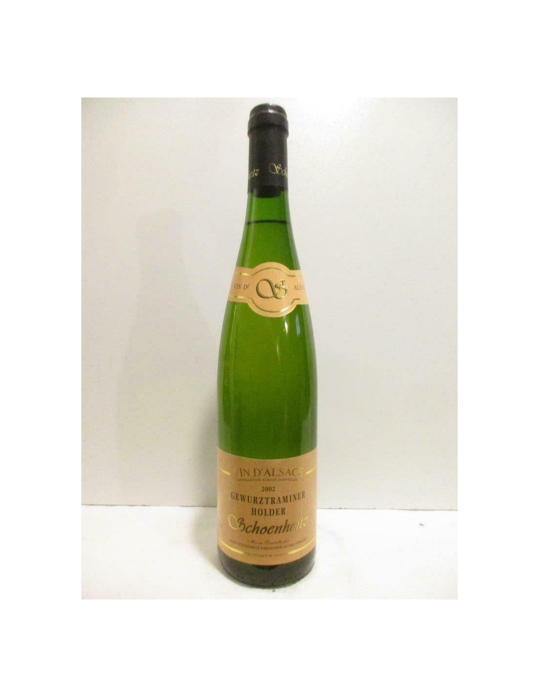 2002 - gewurztraminer - schoenheitz holder - blanc - alsace - Just Wines 