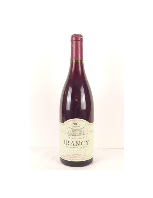 2002 - irancy - christine et daniel renaud - rouge - bourgogne - Just Wines 