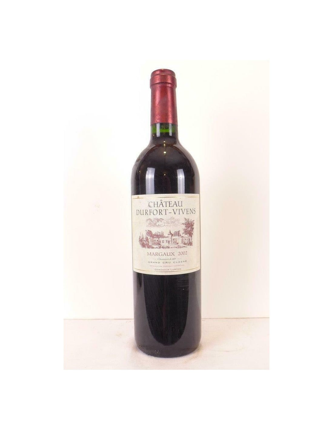 2002 - margaux - château durfort-vivens grand cru classé - rouge - bordeaux - Just Wines 