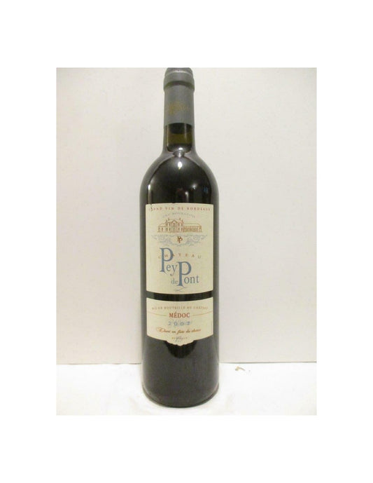 2002 - médoc - château pey de pont fût de chêne - rouge - bordeaux - Just Wines 