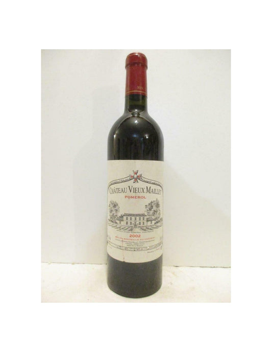 2002 - pomerol - château vieux maillet - rouge - bordeaux - Just Wines 