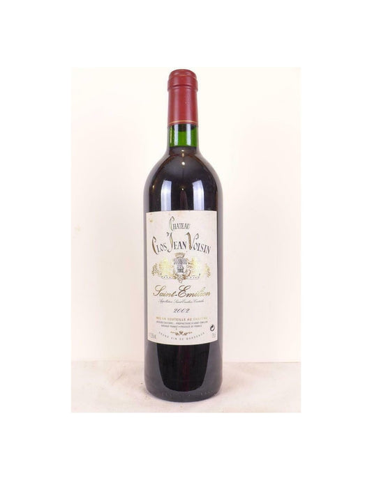 2002 - saint-émilion - château clos jean voisin - rouge - bordeaux - Just Wines 