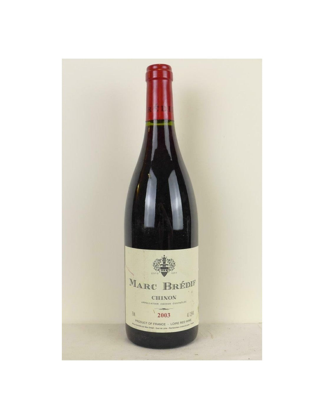 2003 - chinon - marc brédif - rouge - loire - touraine - Just Wines 