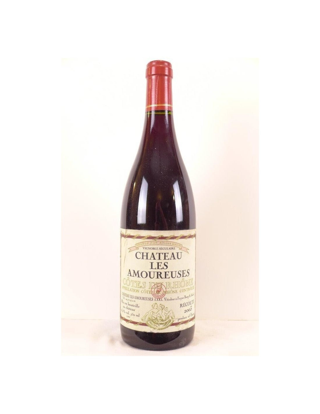 2003 - côtes du rhône - château les amoureuses - rouge - rhône - Just Wines 