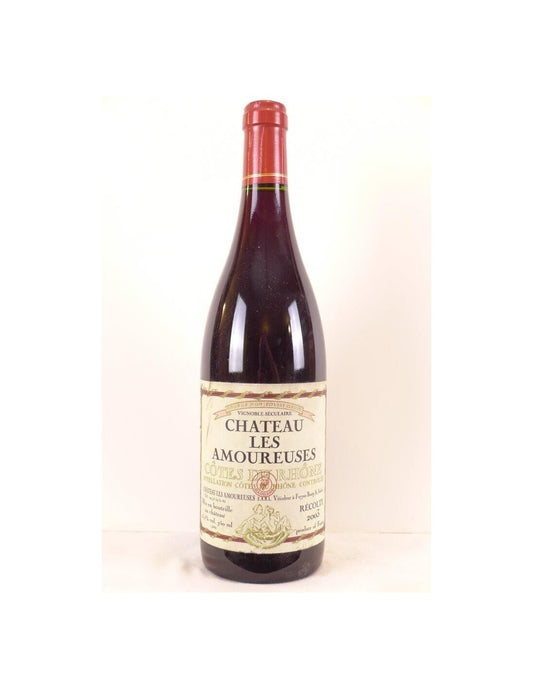 2003 - côtes du rhône - château les amoureuses - rouge - rhône - Just Wines 