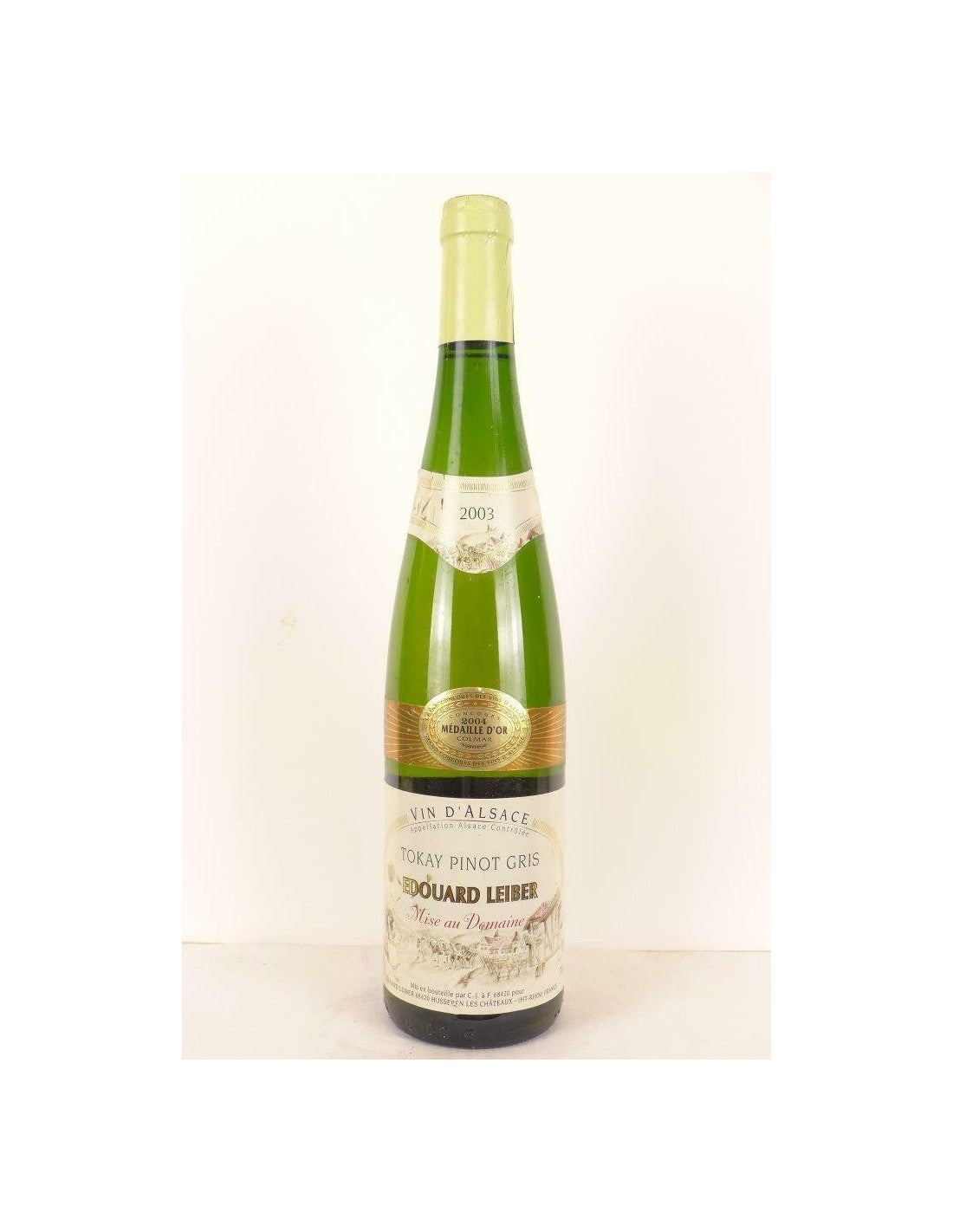 2003 - pinot gris - édouard leiber - blanc - alsace - Just Wines 