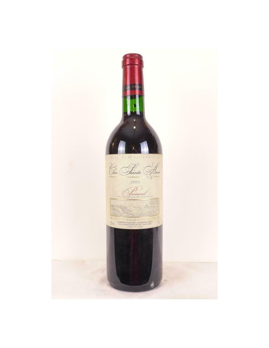 2003 - pomerol - clos sainte-anne - rouge - bordeaux - Just Wines 