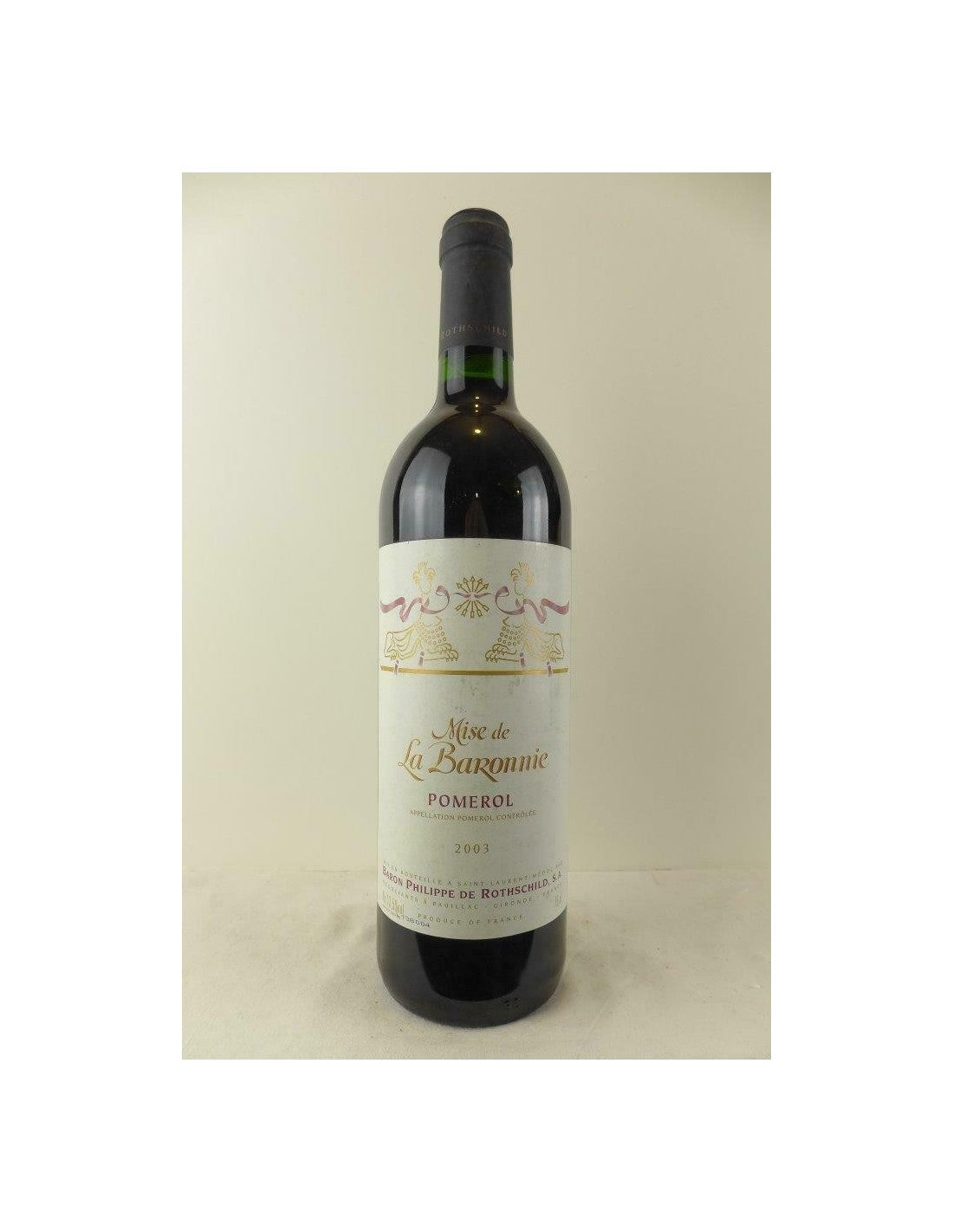 2003 - pomerol - mise de la baronnie baron philippe de rothschild - Rouge - bordeaux - Just Wines 