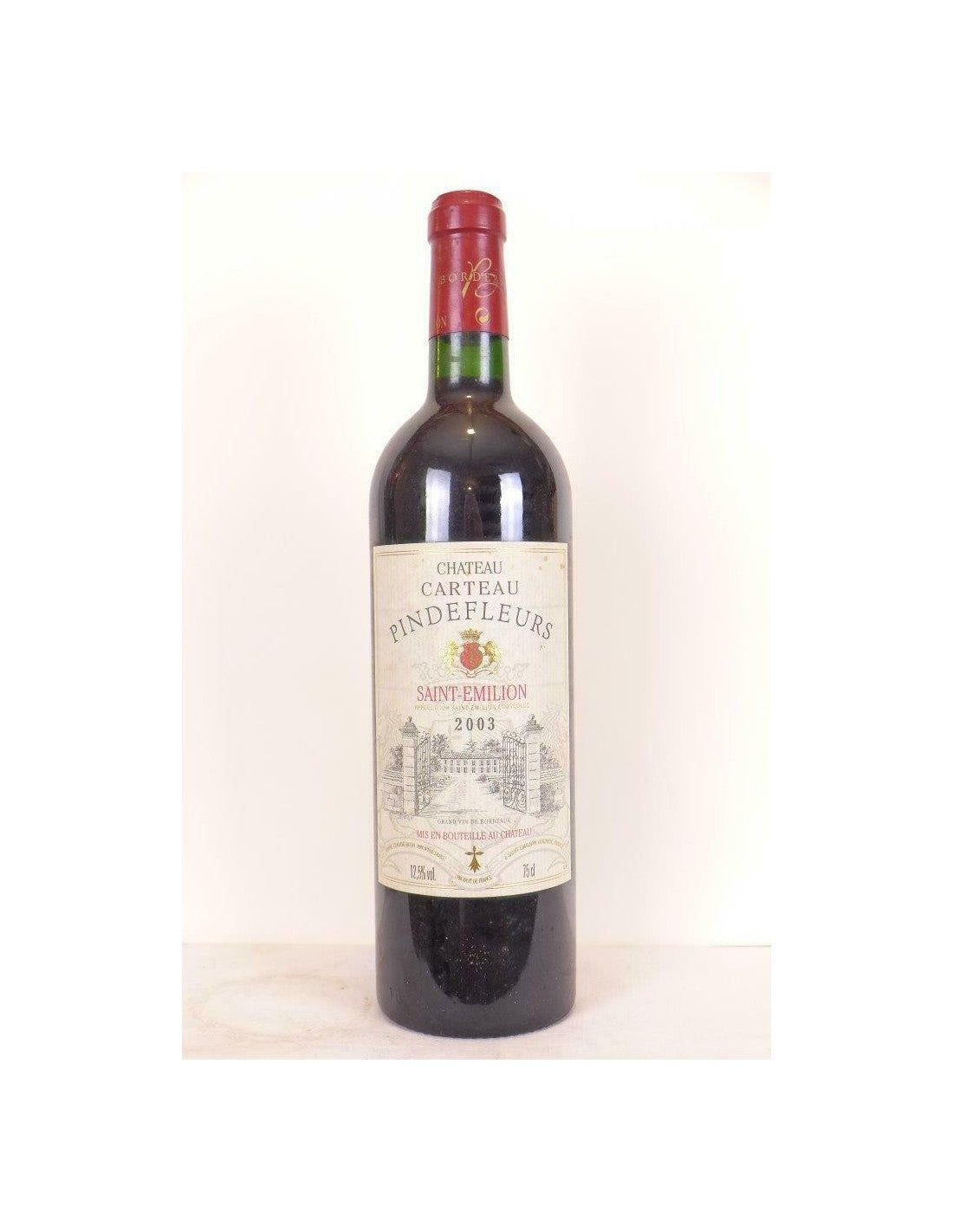 2003 - saint-émilion - château carteau pindefleurs - rouge - bordeaux - Just Wines 