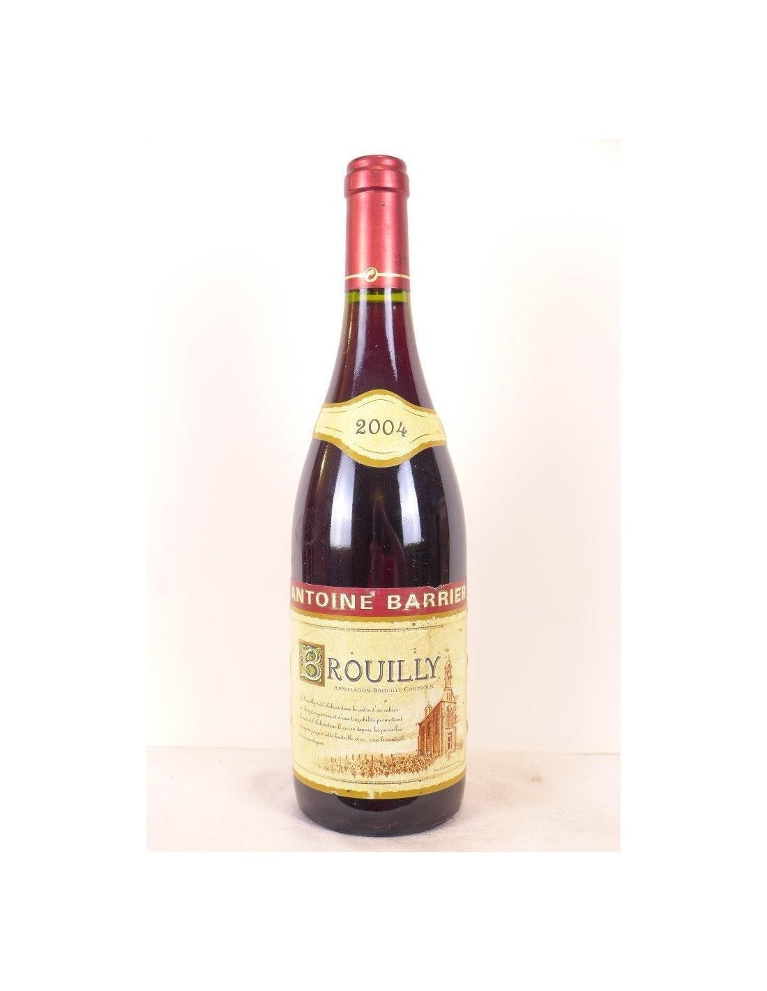 2004 - brouilly - antoine barrier - rouge - beaujolais - Just Wines 