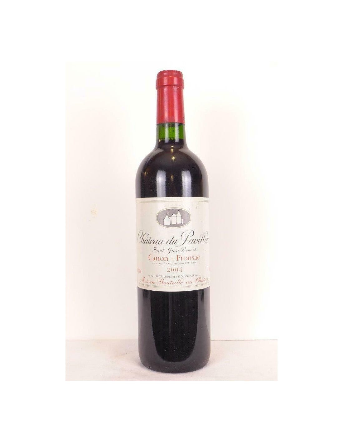 2004 - canon fronsac - château du pavillon - rouge - bordeaux - Just Wines 