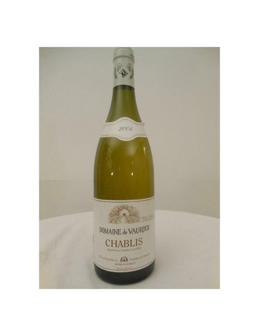 2004 - chablis - domaine de vauroux - blanc - bourgogne france - Just Wines 