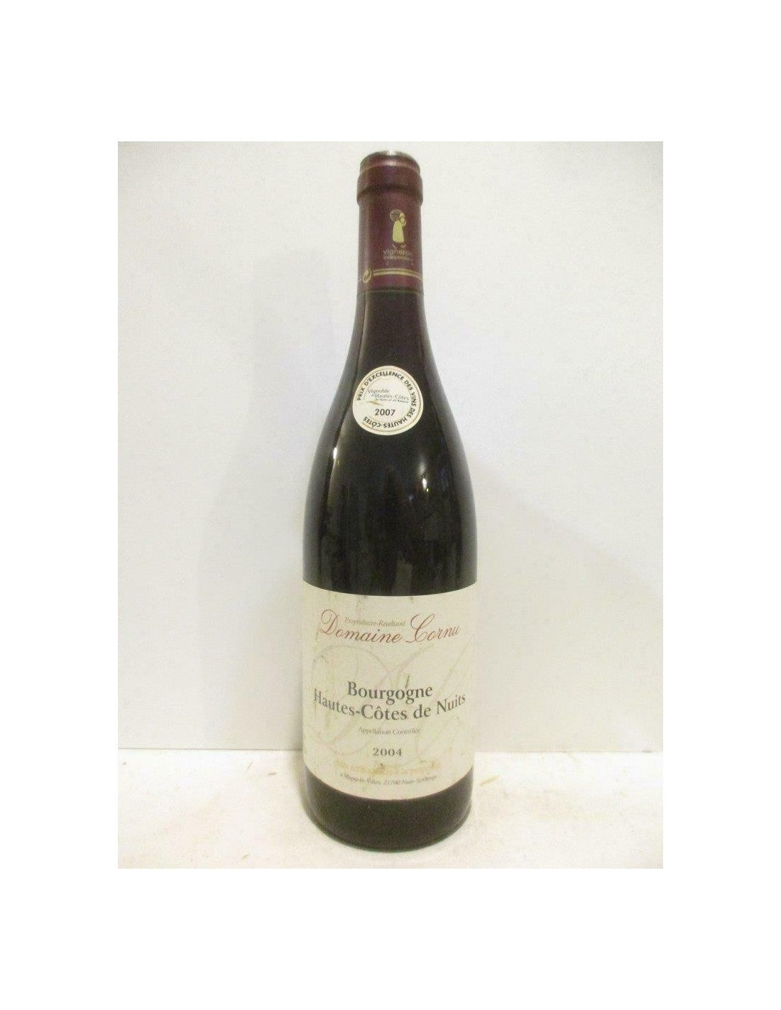 2004 - hautes côtes de nuits - domaine cornu - rouge - bourgogne - Just Wines 