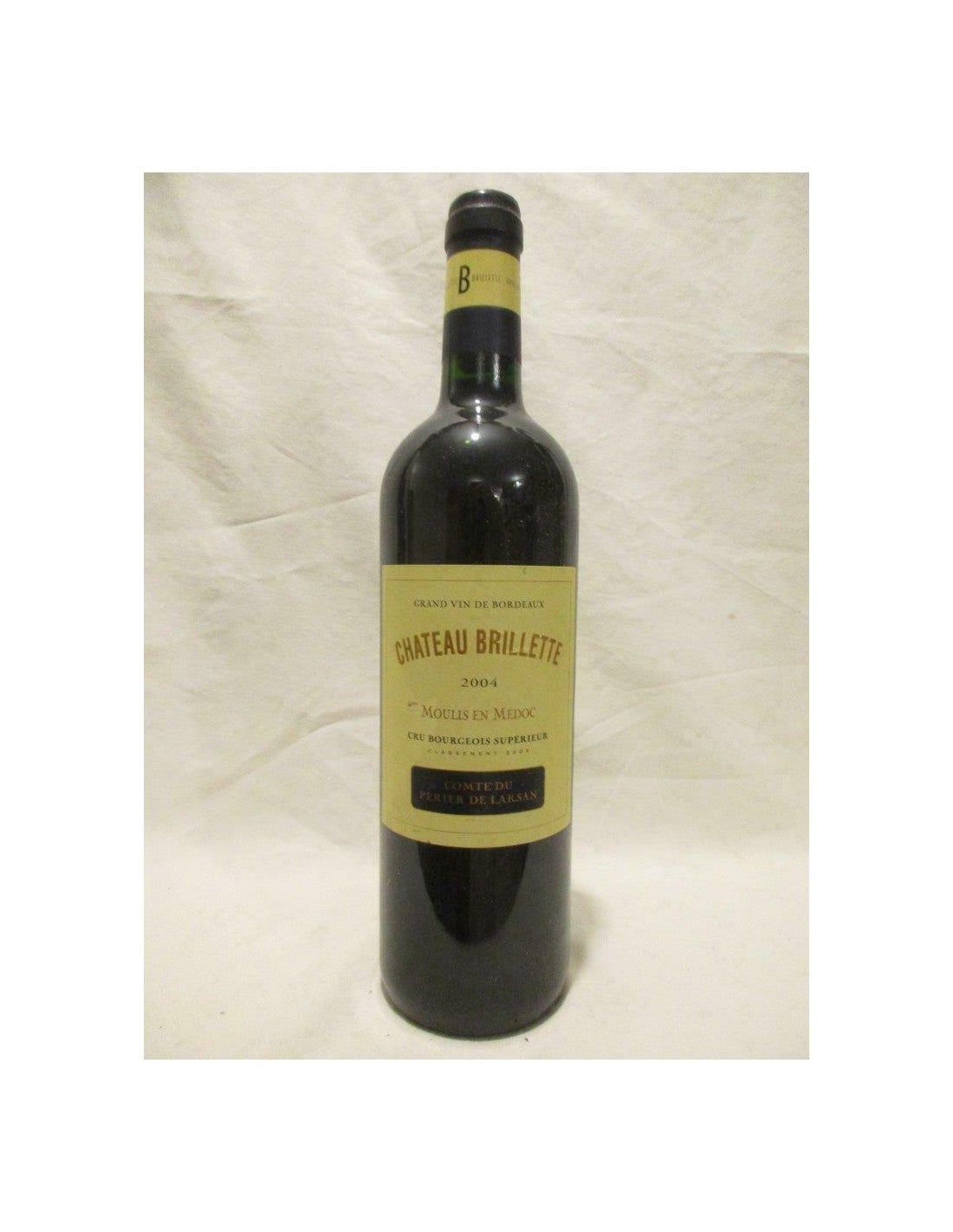 2004 - moulis - château brillette cru bourgeois - rouge - bordeaux france - Just Wines 