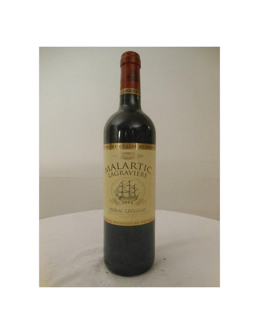 2004 - pessac-léognan - château malartic-lagravière cru classé - rouge - bordeaux france - Just Wines 