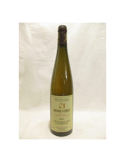 2004 - pinot gris - bernard schwach altenbourg - blanc - alsace - Just Wines UK 